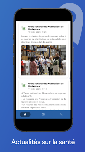 Pharmada news feed screenshot